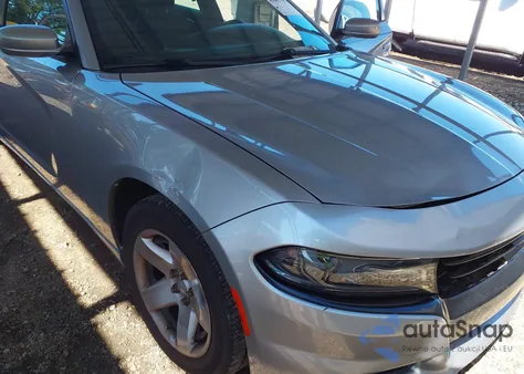 2015 Dodge Charger Police из США, поврежденный, VIN 2C3CDXAT6FH791257